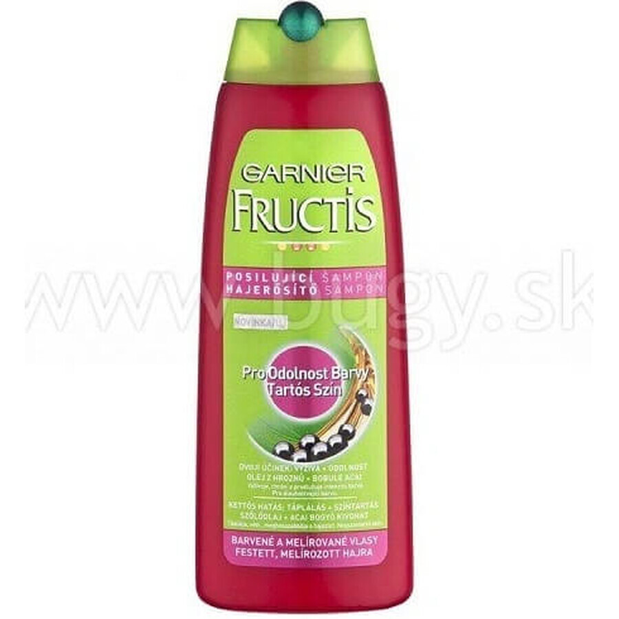 GARNIER FRUCTIS COLOUR RESIST Shampooing 1×400ml, shampooing pour cheveux