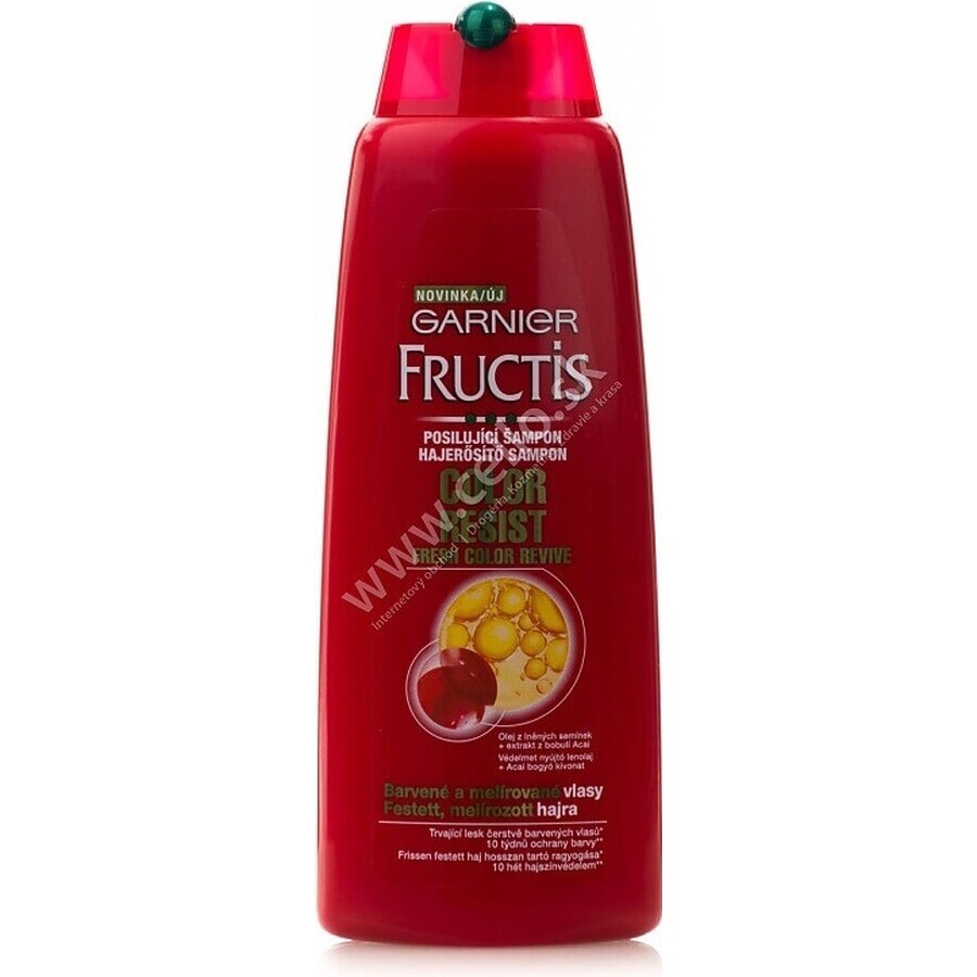 GARNIER FRUCTIS COLOUR RESIST Shampooing 1×400ml, shampooing pour cheveux
