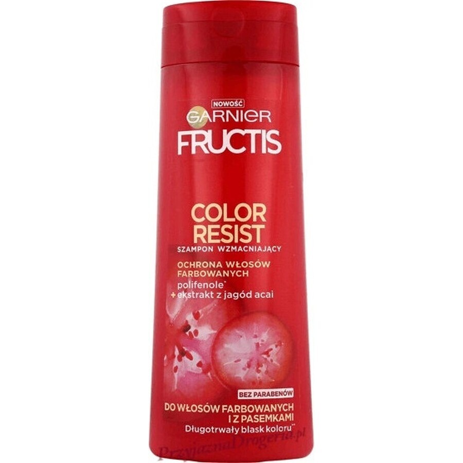 GARNIER FRUCTIS COLOUR RESIST Shampooing 1×400ml, shampooing pour cheveux