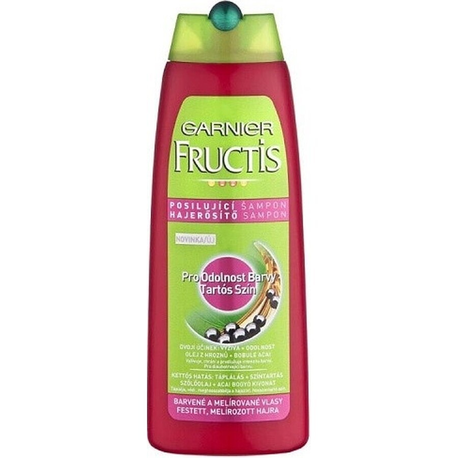 GARNIER FRUCTIS COLOUR RESIST Shampooing 1×400ml, shampooing pour cheveux