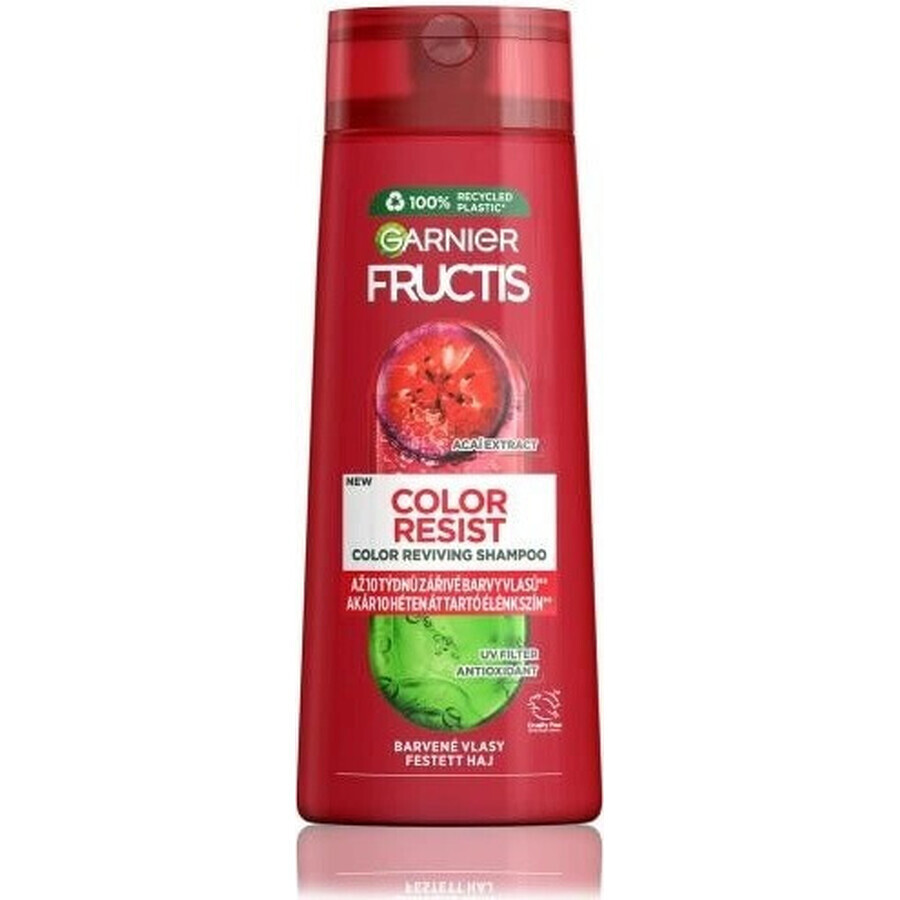GARNIER FRUCTIS COLOUR RESIST Shampooing 1×400ml, shampooing pour cheveux