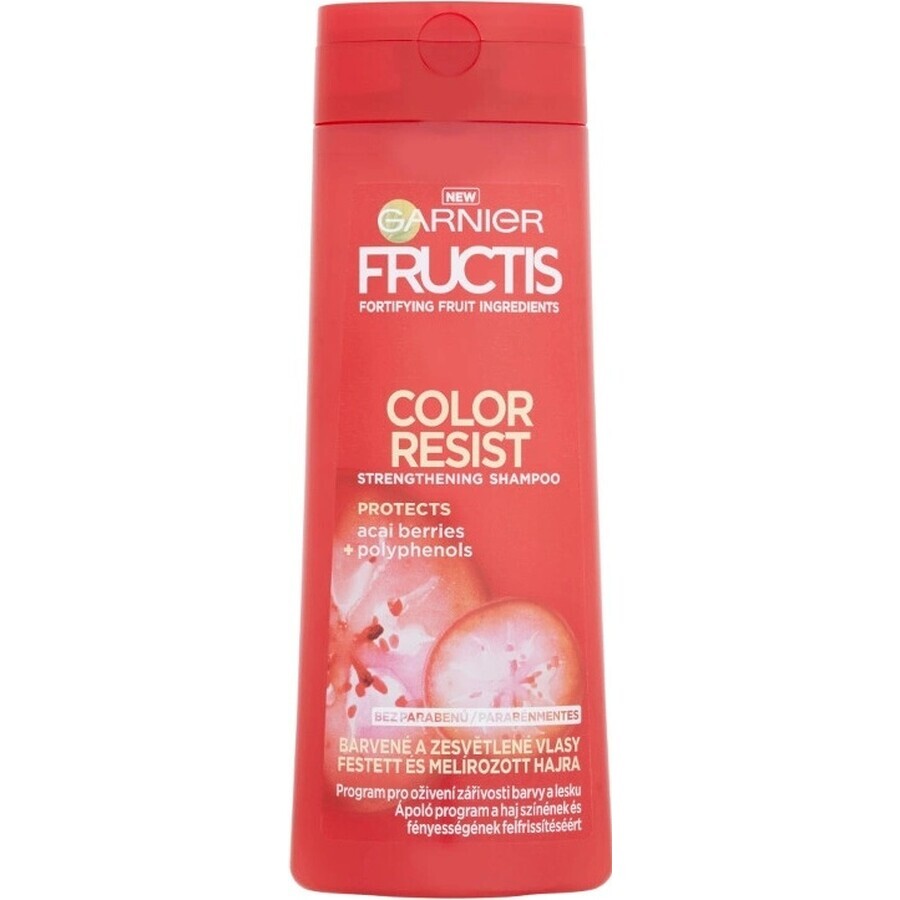 GARNIER FRUCTIS COLOUR RESIST Shampooing 1×400ml, shampooing pour cheveux