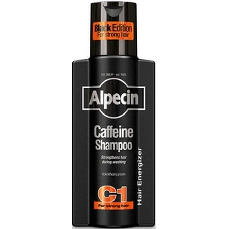 ALPECIN Energising Energiser Coffein Shampoo C1 Black Edition 1×375 ml, shampoo