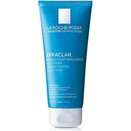 LA ROCHE-POSAY Mascarilla limpiadora confusa para el control del sebo y la desobstrucción de los poros 100 ml 1×100 ml, mascarilla limpiadora