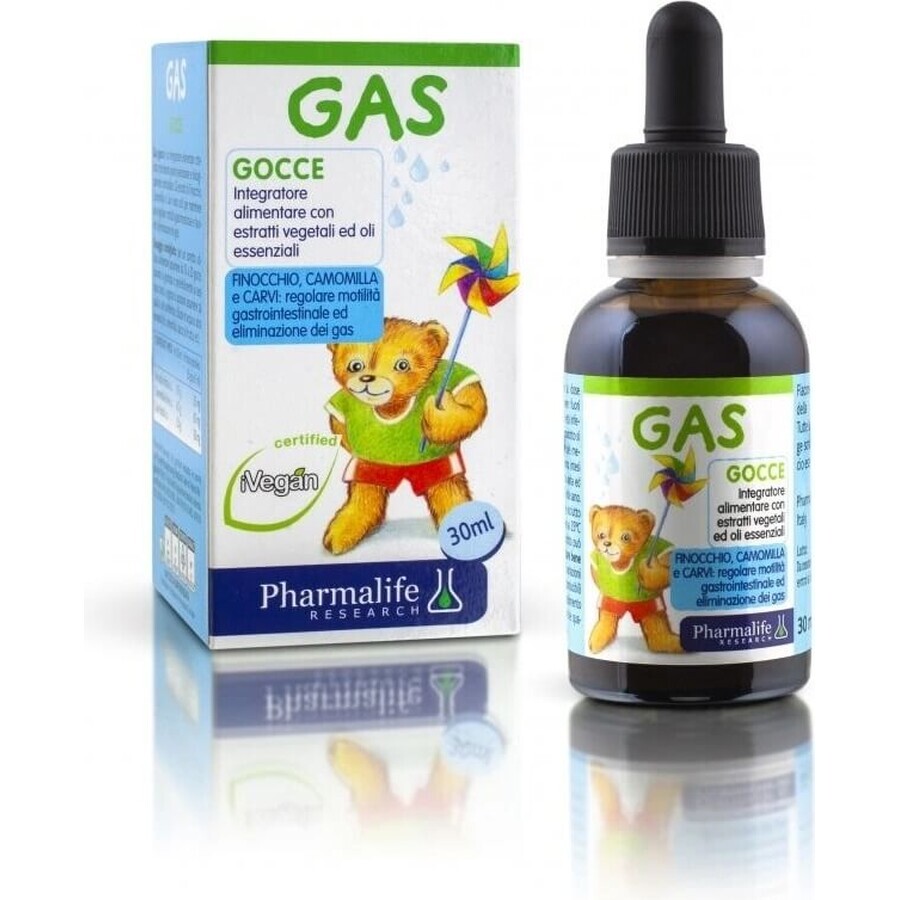 FITOBIMBI GAS DROPS 1x30 ml, complément alimentaire