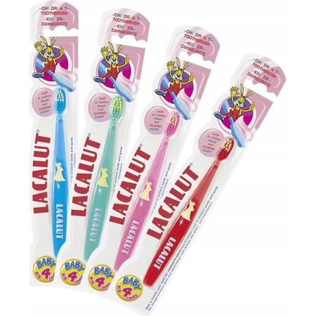 LACALUT CHILDREN'S TOOTH FLEX 0-4 Jahre 1×1 Stück, von 0 bis 4 Jahren