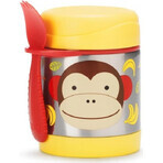 Termos pentru mâncare Zoo cu furculiță - Maimuță 12m+ 1×1 buc, termos pentru mâncare Termos pentru mâncare Zoo cu furculiță - Maimuță 12m+ 1×1 buc, termos pentru mâncare