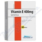GENERICA Vitamina E 400 U.I. 1×60 cps, supliment alimentar