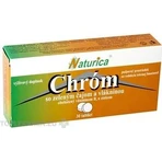 Naturica CHROM with green tea and fiber 1×30 pcs, tbl (chromium 35 µg)