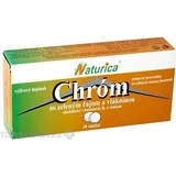 Naturica CHROM mit grünem Tee und Ballaststoffen 1×30 Stück, tbl (Chrom 35 µg)