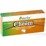 Naturica CHROM with green tea and fiber 1×30 pcs, tbl (chromium 35 µg)