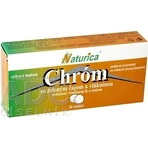 Naturica CHROM with green tea and fiber 1×30 pcs, tbl (chromium 35 µg)
