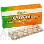 Naturica CHROM with green tea and fiber 1×30 pcs, tbl (chromium 35 µg)