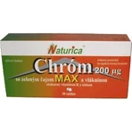Naturica CHROM with green tea and fiber 1×30 pcs, tbl (chromium 35 µg)