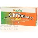 Naturica CHROM with green tea and fiber 1×30 pcs, tbl (chromium 35 µg)