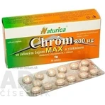 Naturica CHROM with green tea and fiber 1×30 pcs, tbl (chromium 35 µg)