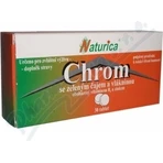 Naturica CHROM with green tea and fiber 1×30 pcs, tbl (chromium 35 µg)