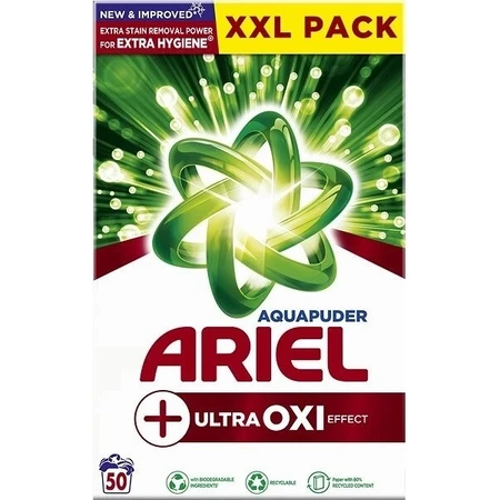 Ariel poeder 2.75kg/50PD Ultra Oxi Effect 1×2.75kg poeder