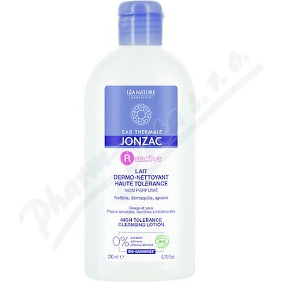 JONZAC Bio reaktive Reinigungsmilch für intolerante Haut 1×200 ml