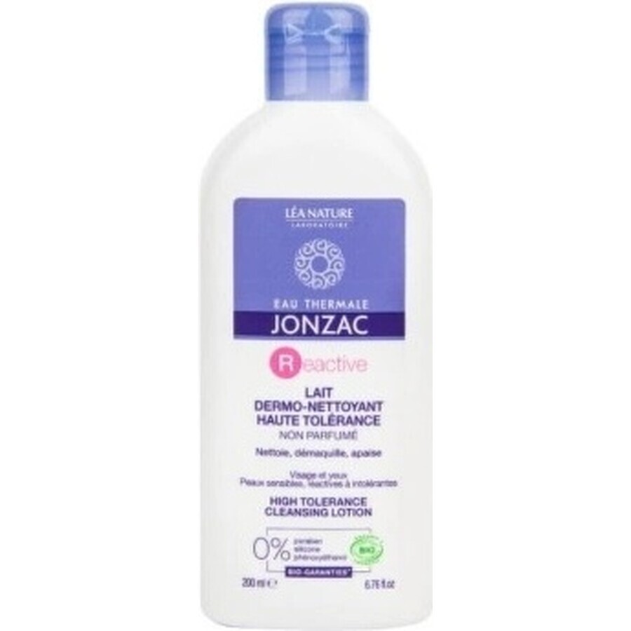 JONZAC Bio reaktive Reinigungsmilch für intolerante Haut 1×200 ml