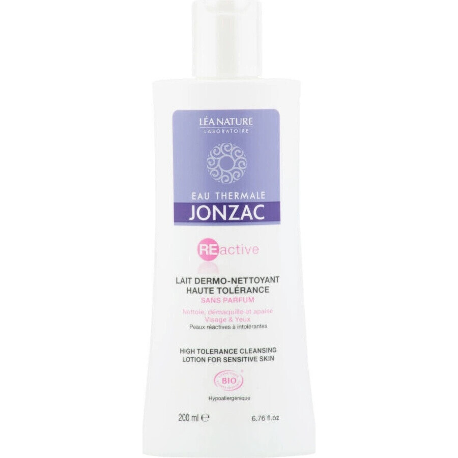 JONZAC Bio reaktive Reinigungsmilch für intolerante Haut 1×200 ml