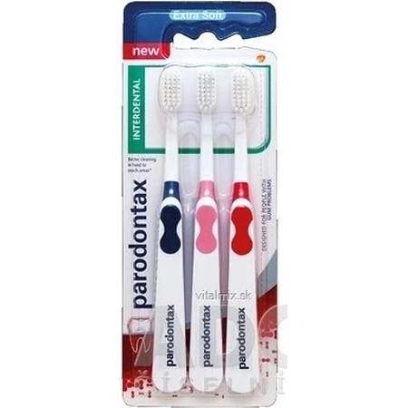 Parodontax Interdentaal Triopack Extra Zacht 1×3 stuks, tandenborstel