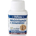 MedPharma MULTIVITAMINE MET MINERALEN 30 INGREDIENTEN 1×37 tbl, voedingssupplement MedPharma MULTIVITAMINE MET MINERALEN 30 INGREDIENTEN 1×37 tbl, voedingssupplement