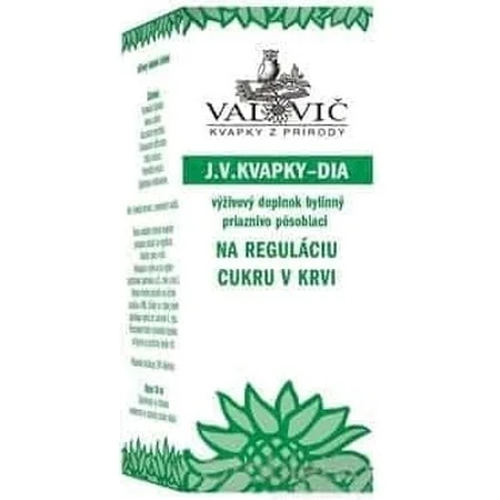 J.V. CAPS - DIA 1×50 ml, pour le contrôle de la glycémie