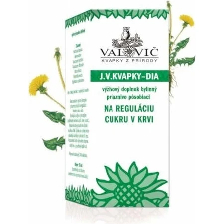 J.V. CAPS - DIA 1×50 ml, pour le contrôle de la glycémie