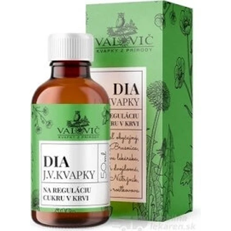 J.V. CAPS - DIA 1×50 ml, pour le contrôle de la glycémie