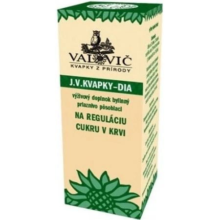 J.V. CAPS - DIA 1×50 ml, pour le contrôle de la glycémie
