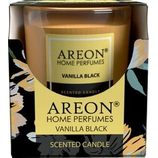 Areon Vela Vela de Cristal Negro 120g 1×1 ud, vela perfumada