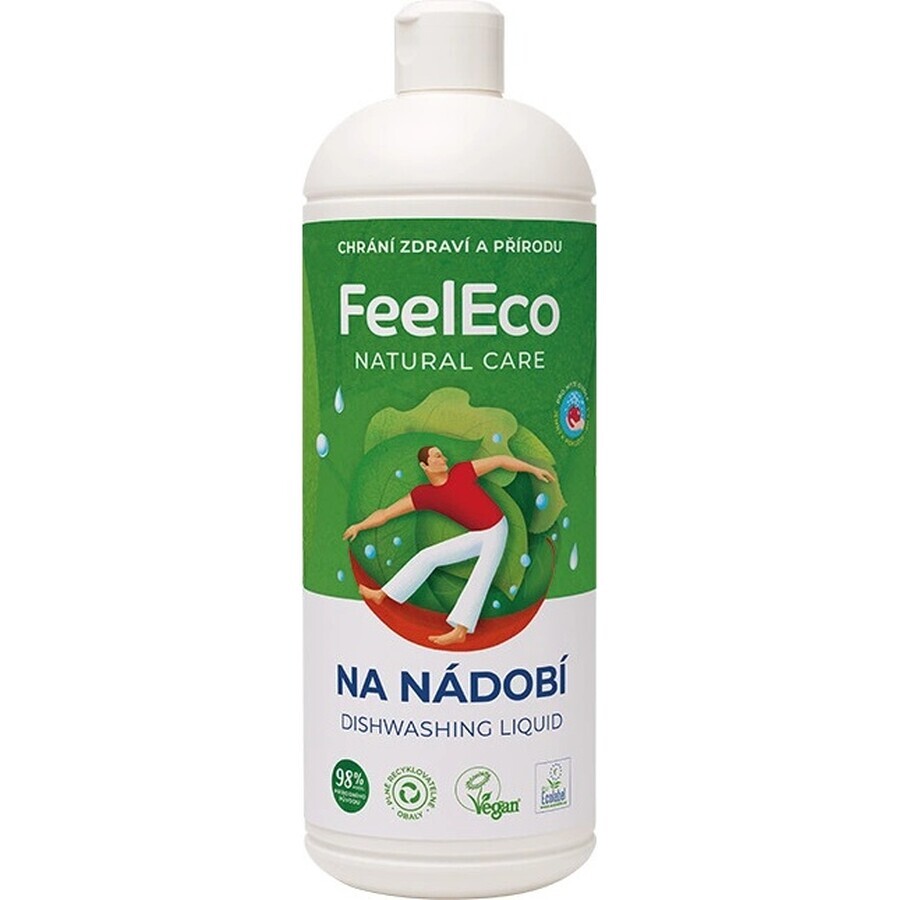 Feel Eco Dish, detergent pentru fructe și legume 1 l 1×1000 ml, detergent pentru vase