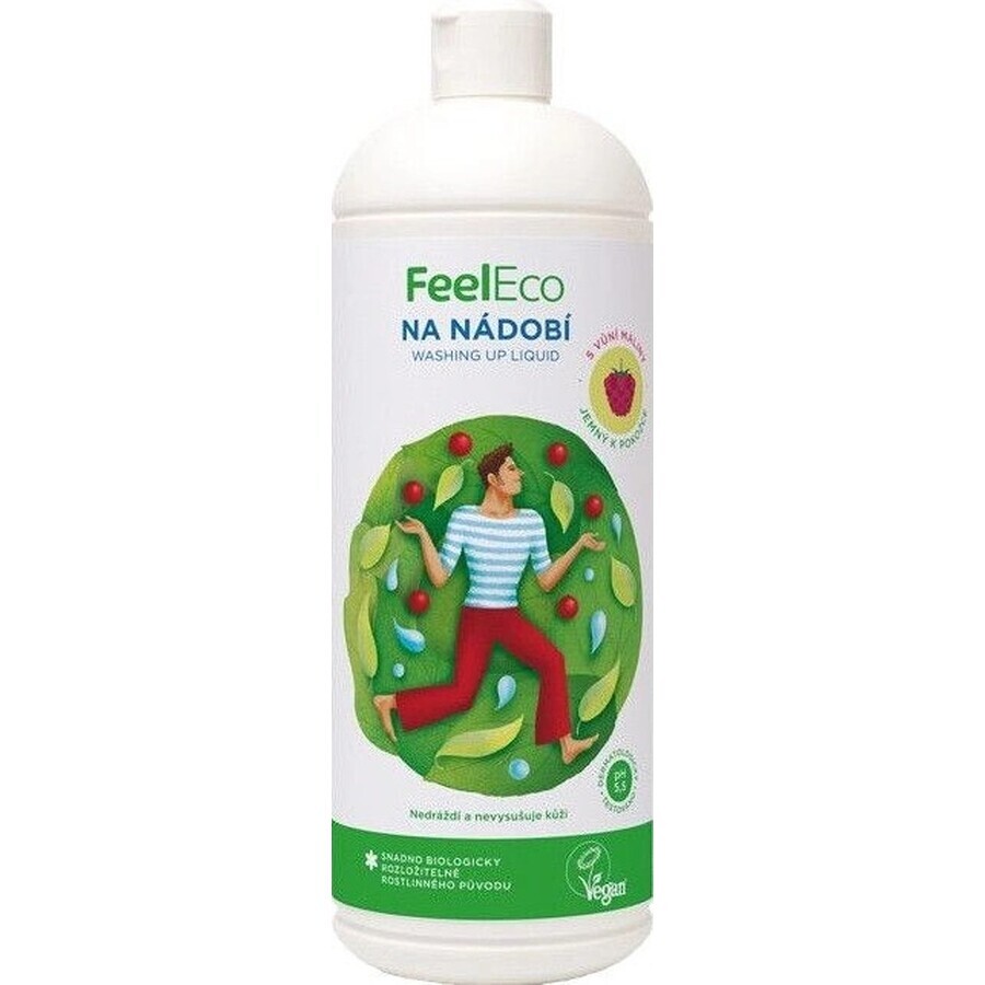 Feel Eco Dish, detergent pentru fructe și legume 1 l 1×1000 ml, detergent pentru vase