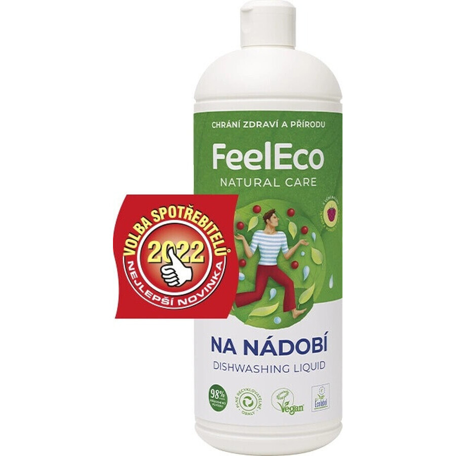 Feel Eco Dish, detergent pentru fructe și legume 1 l 1×1000 ml, detergent pentru vase
