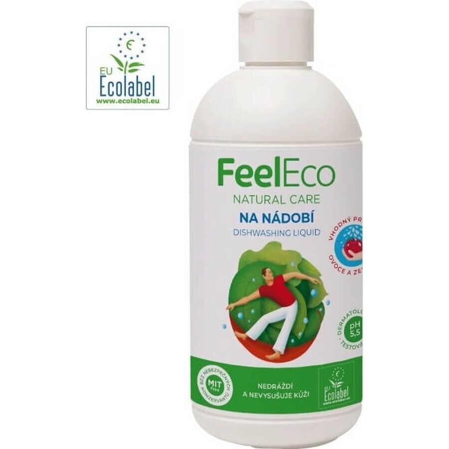 Feel Eco Dish, detergent pentru fructe și legume 1 l 1×1000 ml, detergent pentru vase