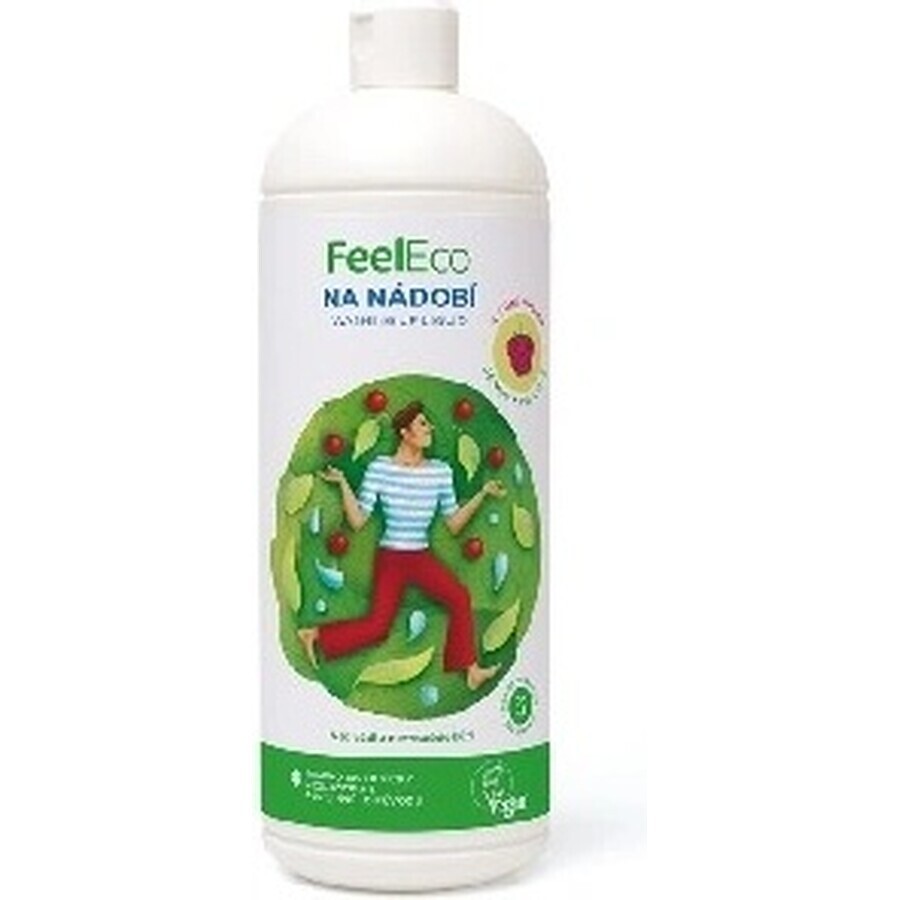 Feel Eco Dish, detergent pentru fructe și legume 1 l 1×1000 ml, detergent pentru vase