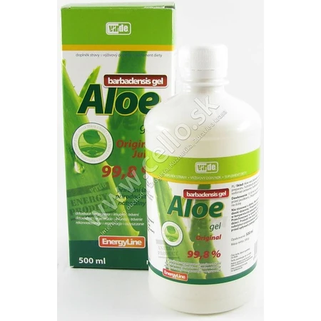 VIRDE ALOE VERA barbadensis gel 1×500 ml, oorspronkelijk sap