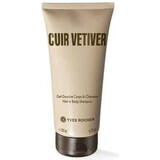 Yves Rocher Cuir Vetiver Vetiver Shg Body & Hair 1×200 ml shower gel