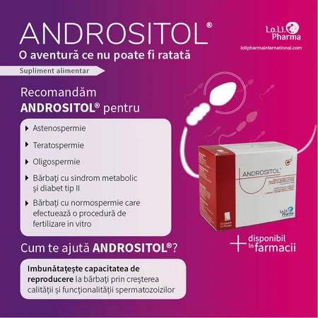 Andrositol, 30 sobres, Lo Li Pharma