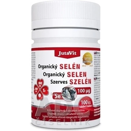 JutaVit Selenium organisch 100 µg tbl 1x100 st