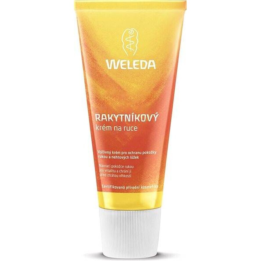 WELEDA Crema de Manos Espino Amarillo 1×50 ml, crema nutritiva