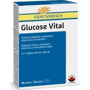 Vitaal Vitaal Glucose 1×90 stuks, voedingssupplement