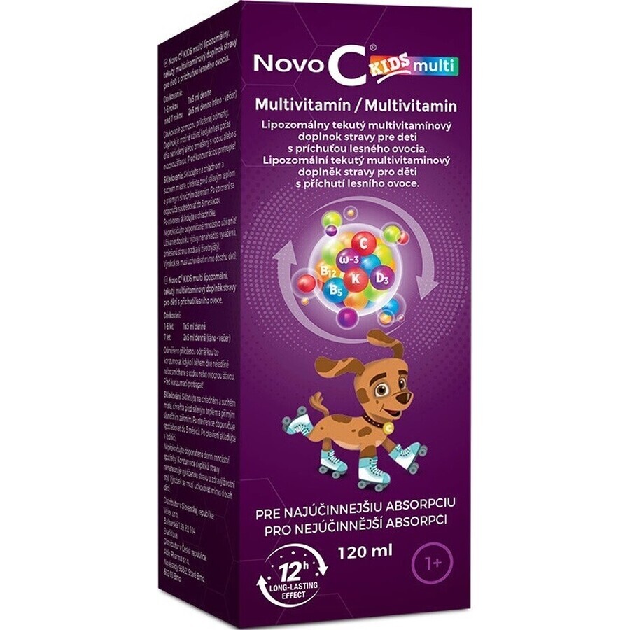 Novo C Multivitamine Kids in liposomale vorm 1×120 ml, liposomale vitamine C