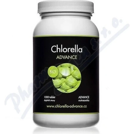 ADVANCE Chlorella BIO 1 000 tbl. 1×1000 tbl, complemento alimenticio