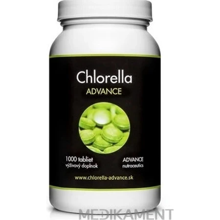 ADVANCE Chlorella BIO 1 000 tbl. 1×1000 tbl, complemento alimenticio