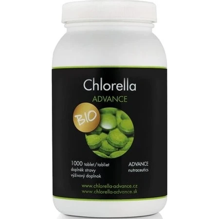 ADVANCE Chlorella BIO 1 000 tbl. 1×1000 tbl, complemento alimenticio