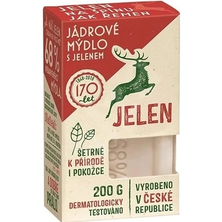 Jabón nuclear de ciervo 200 g 1×200 g, jabón