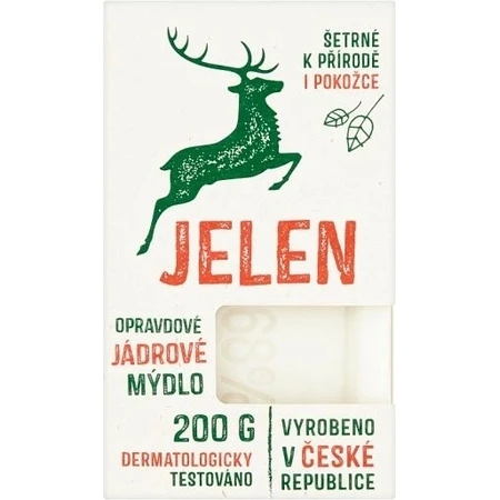 Jabón nuclear de ciervo 200 g 1×200 g, jabón