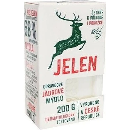 Jabón nuclear de ciervo 200 g 1×200 g, jabón
